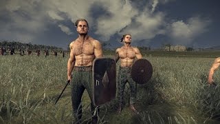 Round Shield Swordsmen vs Hastati  Total War Rome 2 Mechanics [upl. by Yeslehc771]