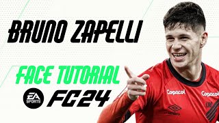 EA FC 24  BRUNO ZAPELLI FACE TUTORIAL  STATS ATHLETICOPR [upl. by Gates]