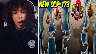 Horror Fan Reacts To SCP173 The Sculpture For The First Time [upl. by Gardie]