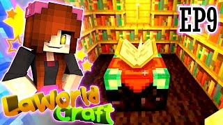 LaWorld Craft EP9  Too Many Cows for an Enchanting Room  Minecraft Modded Single Survival [upl. by Yssim]