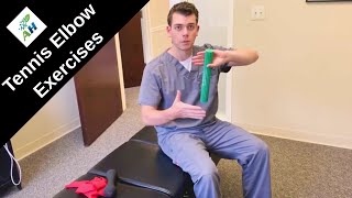 Rehab for Tennis Elbow  Theraband Flexbar [upl. by Norford]