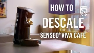 How to descale your Senseo® Viva Café©  Philips  HD7825 [upl. by Oileduab]