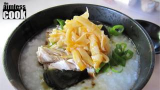 How to Make Easy Asian Congee Rice Porridge The Aimless Cook [upl. by Burkley491]