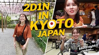 staying in a 600night ryokan in kyoto  japan vlog [upl. by Immanuel]