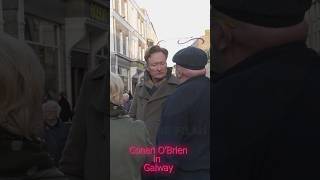 Conan OBrien in Galway City conanobrien [upl. by Aeht]