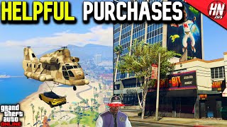 10 MOST HELPFUL Things You CAN BUY In GTA Online [upl. by Dietrich]