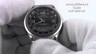 Мужские японские наручные часы Casio Protrek AW82D1A [upl. by Albertine515]