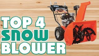 Best Budget Snow Blowers Of 2024  Best Snow Blower Buying Guide [upl. by Melar]