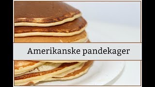 Amerikanske pandekager opskrift 🥞 Lækre og luftige [upl. by Harshman276]