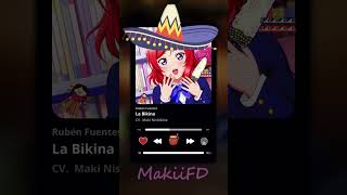 La Bikina  Maki Nishikino  Love Live AI [upl. by Yarezed]