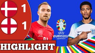 England vs Denmark 11 All Goals amp Highlights  Euro 2024 [upl. by Birgitta]