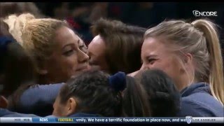 Katelyn Ohashi UCLA Beam Routines at Arizona 1232016 [upl. by Ledeen]