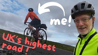 Durham to GREAT DUN FELL and back  Cycling Britains highest road [upl. by Elmaleh]