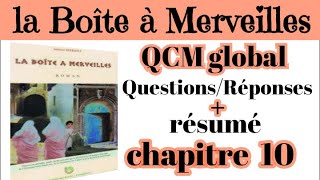 شرح رواية علبة العجائبquestion réponse chapitre 10la boîte à Merveilles personnagesاستعد للامتحان [upl. by Anyehs]