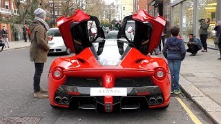 2Million 963 HorsePower Ferrari LAFERRARI on the road in London [upl. by Faxan]