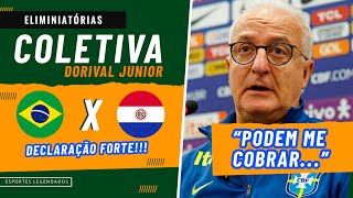 🚨BOMBA DORIVAL JR SOLTA DECLARAÇÃO BIZARRRA quotESTAREMOS NA FINAL DA COPA PODEM ME COBRARquot 😱 [upl. by Neumann429]