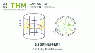 Prof DrIng Obermann THM  51 Skineffekt [upl. by Eiramanna]