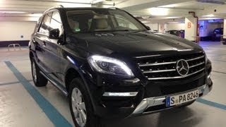 Mercedes Benz ML 350 BlueTEC 4Matic Walk around inside amp outside  Test features [upl. by Sivart]