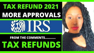 Tax refund 2021 IRS refund 2021 where’s my refund [upl. by Fradin]