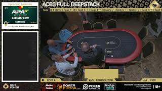 Heute kommentieren wir für Euch das Aces Full Deepstack €15K GTD Kommentiert von msteramisu … [upl. by Yrrehc]