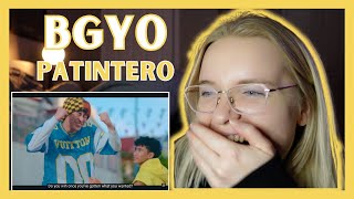 BGYO Patintero Official MV REACTION [upl. by Ivgnout127]