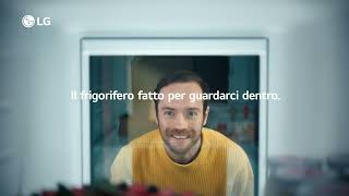 LG INSTAVIEW Promo il frigorifero fatto per guardarci dentro [upl. by Nnyloj]