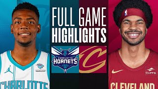 HORNETS at CAVALIERS  FULL GAME HIGHLIGHTS  March 25 2024 [upl. by Stockwell601]