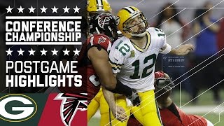 Packers vs Falcons  NFC Championship Game Highlights [upl. by Sibby]