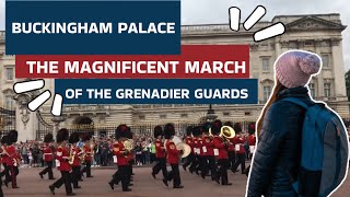 The Magnificent march of the Grenadier Guards Buckingham Palace Mарш гренадерської гвардії Лондон [upl. by Ardnala]