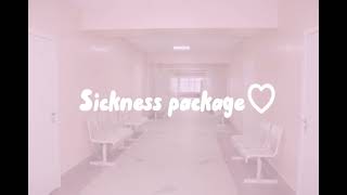 【ultimate sickness package】 ug sub BENIFITS IN DESCRIPTION [upl. by Sasnak]