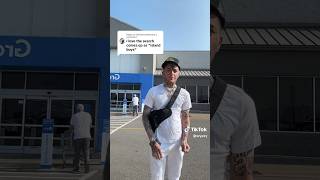 Walmart Boy youtubeshorts funny wtf viral why bad dumbbell trolling [upl. by Esra638]