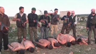 Does execution video prove Syrian rebels to be extremists [upl. by Edeline691]