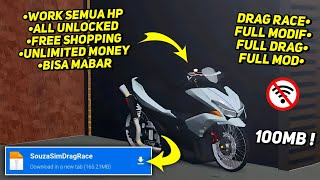 Main Game Offline Modifikasi Motor Drag Terlengkap di Android Terbaru 2023 Cuma 100MB [upl. by Bausch]