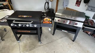 Honest Review and Comparison  Blackstone 4 Burner Griddle vs Nexgrill 4 Burner Griddle  Wow [upl. by Ecinahs291]