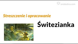 Świtezianka  streszczenie i omówienie [upl. by Abas]