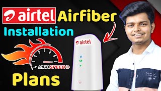 Airtel Xstream Airfiber Launched  Installation Plans Full Details [upl. by Ryter]