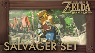 Zelda Breath of the Wild  Salvager Armor Set Location Xenoblade Chronicles 2 Quest [upl. by Nylad784]