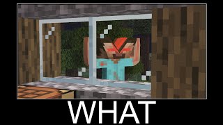 Cursed Steve in Minecraft wait what meme part 227 [upl. by Nodnalb]