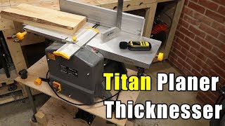 Reviewing the Titan Planer Thicknesser after over 2 Years of use [upl. by Clava66]