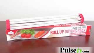 Over the Sink RollUp Drying Rack [upl. by Heyward]