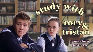 study with rory gilmore and tristan  pomodoro timer background noise [upl. by Brooke616]