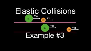 Momentum 13 of 16 Elastic Collisions Example 3 [upl. by Akino]