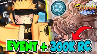 300K RELLcoins Code  Free UGC Do This Now In Shindo Life Newest Event Update [upl. by Mable]