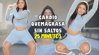 CARDIO SIN SALTOS para BAJAR RAPIDO DE PESO Y TONIFICAR [upl. by Joash918]