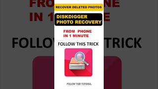 Recover deleted photos Disk digger photo recovery app । Deleted photo recovery [upl. by Sirahs]