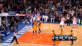 New York Knicks 3313 run vs Pacers Full Highlights 2013 ECSF GM2 20130507 [upl. by Thetos]