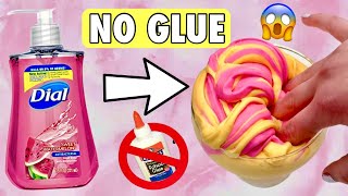 TESTING NO GLUE SLIME RECIPES 😱🤨 How to Make Slime WITHOUT Glue and Activator Easy DIY Slime [upl. by Seppala]