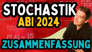 Mathe Abi 2024 die 10 wichtigsten StochastikAufgabentypen für Dein Mathe Abi [upl. by Edythe495]