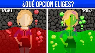 ¿QUÉ OPCIÓN ELIGES PARA SOBREVIVIR  ACERTIJOS IMPOSIBLES  HOMOSAPIENS [upl. by Elorac]