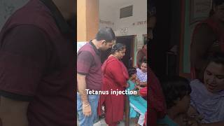 Tetanus injection kaise lagta hai Tetanus injection in school children [upl. by Harleigh]